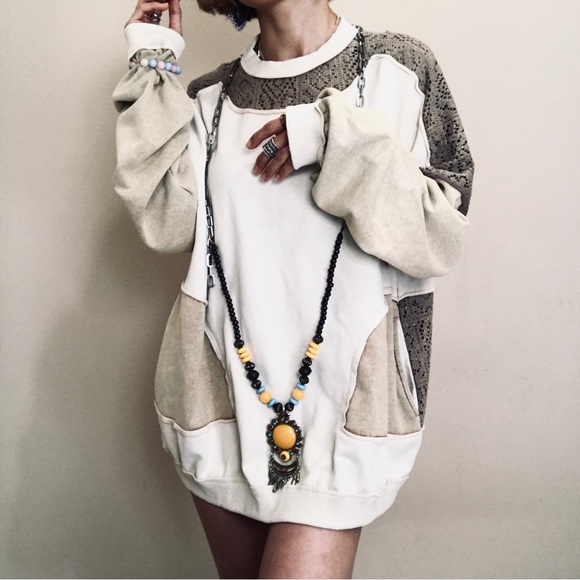 Brand new baggy pocket  sweater shirt - Picture 10 of 10